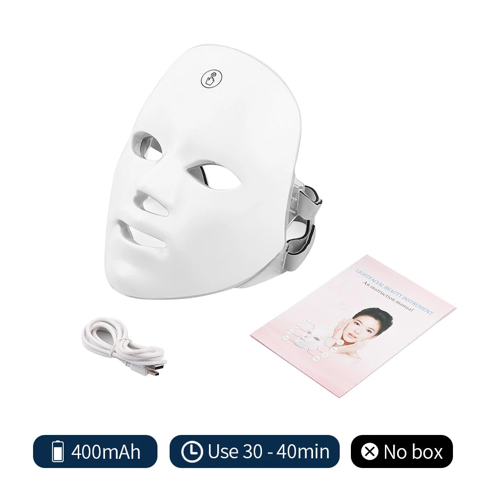 NovaGlow  Facial LED Mask 7 Colors